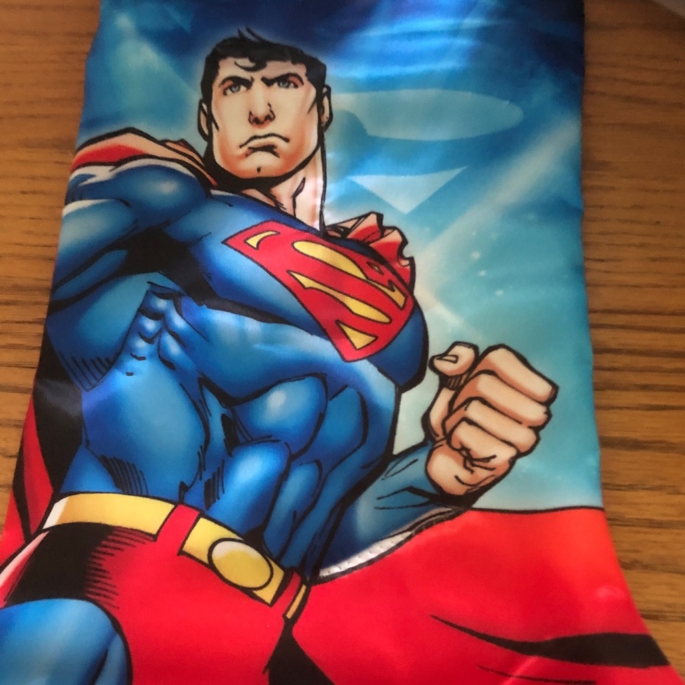 Superman Graphic Pillowcase - Blue, Red, Yellow